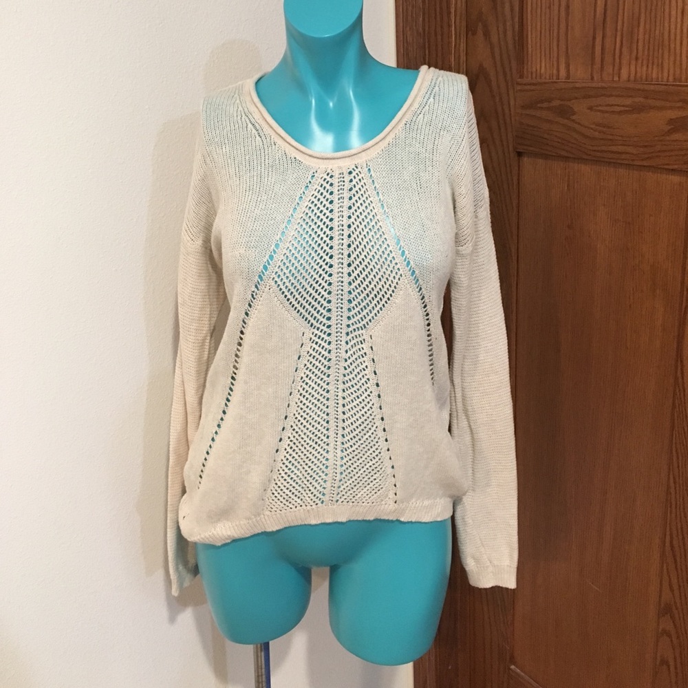 Converse Cream Sweater